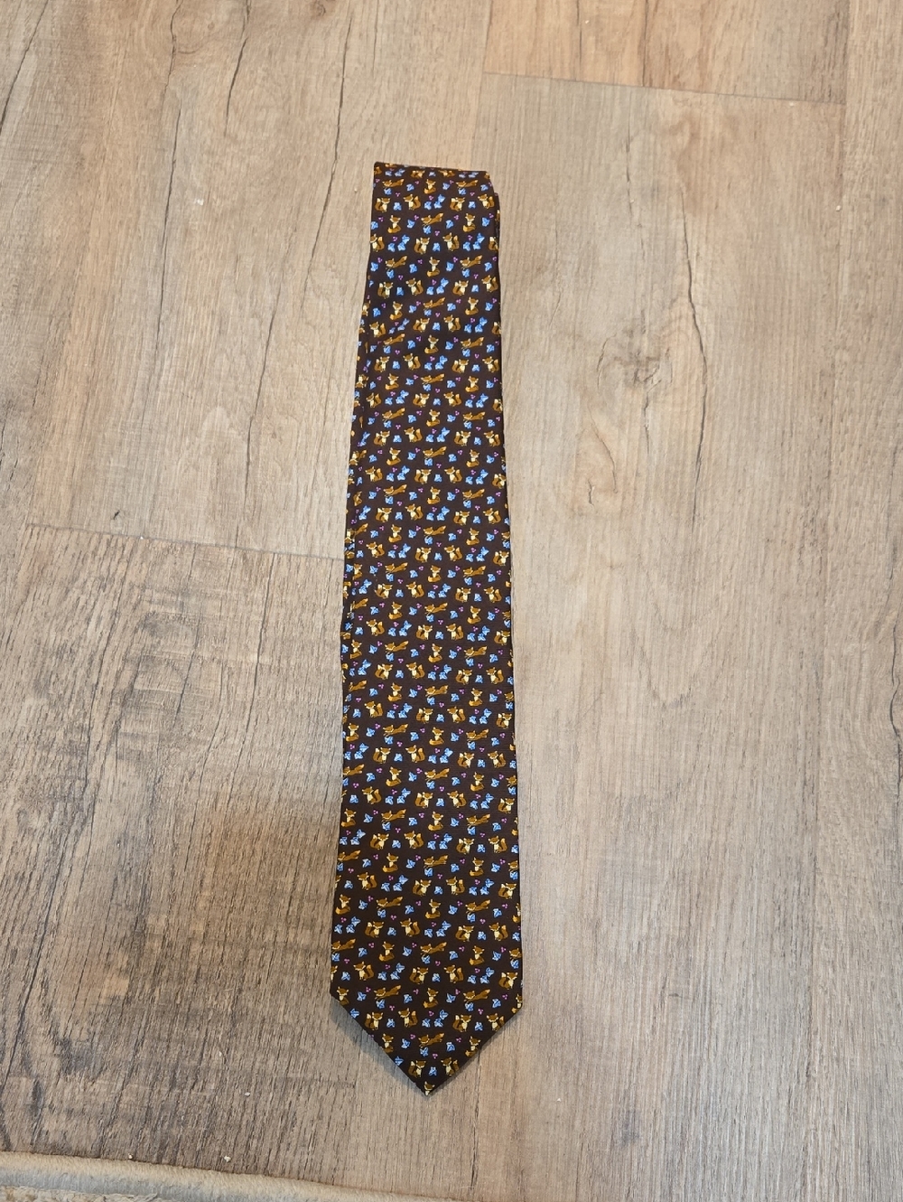 NWT! BROOKS BROTHER Brown TIE!